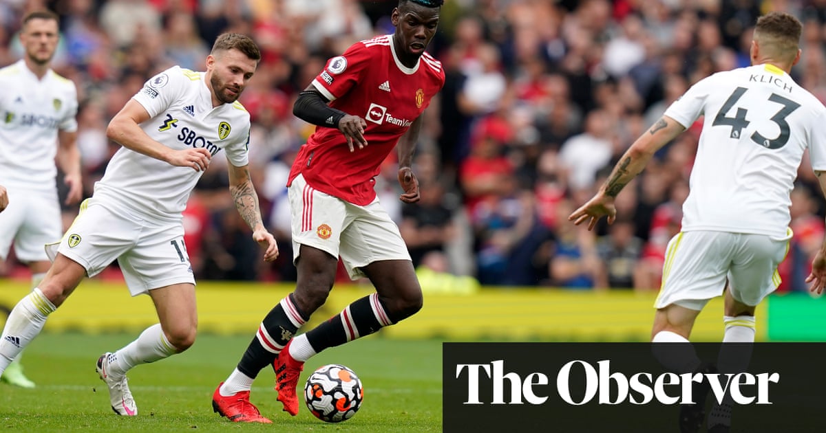Paul Pogba cuts a liberated figure in Manchester United’s win over Leeds | Richard Jolly