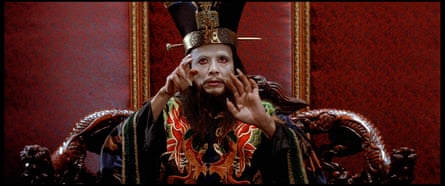 As David Lo Pan in Big Trouble in Little China.