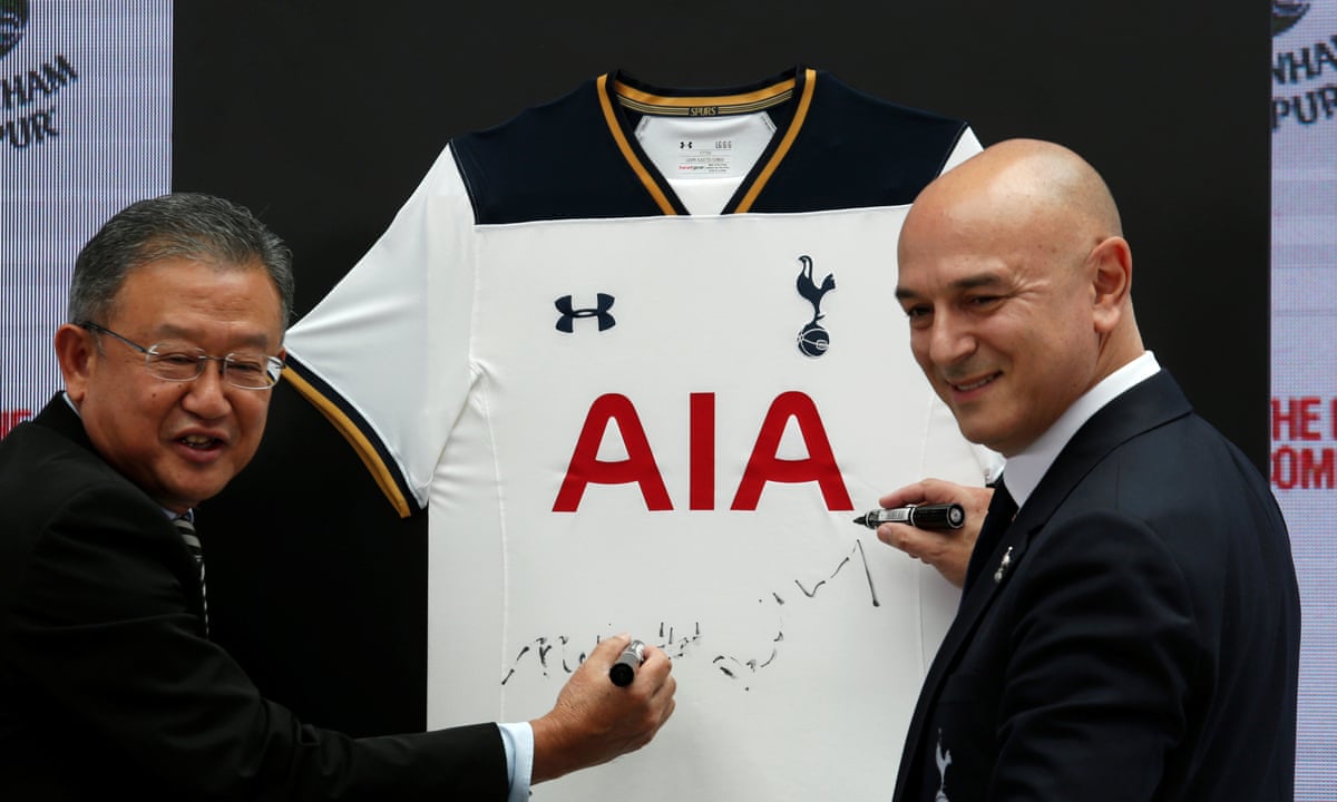 Tottenham transfer news: Spurs boosted by new £320m AIA shirt sponsorship  ahead of Manchester United friendly, The Independent