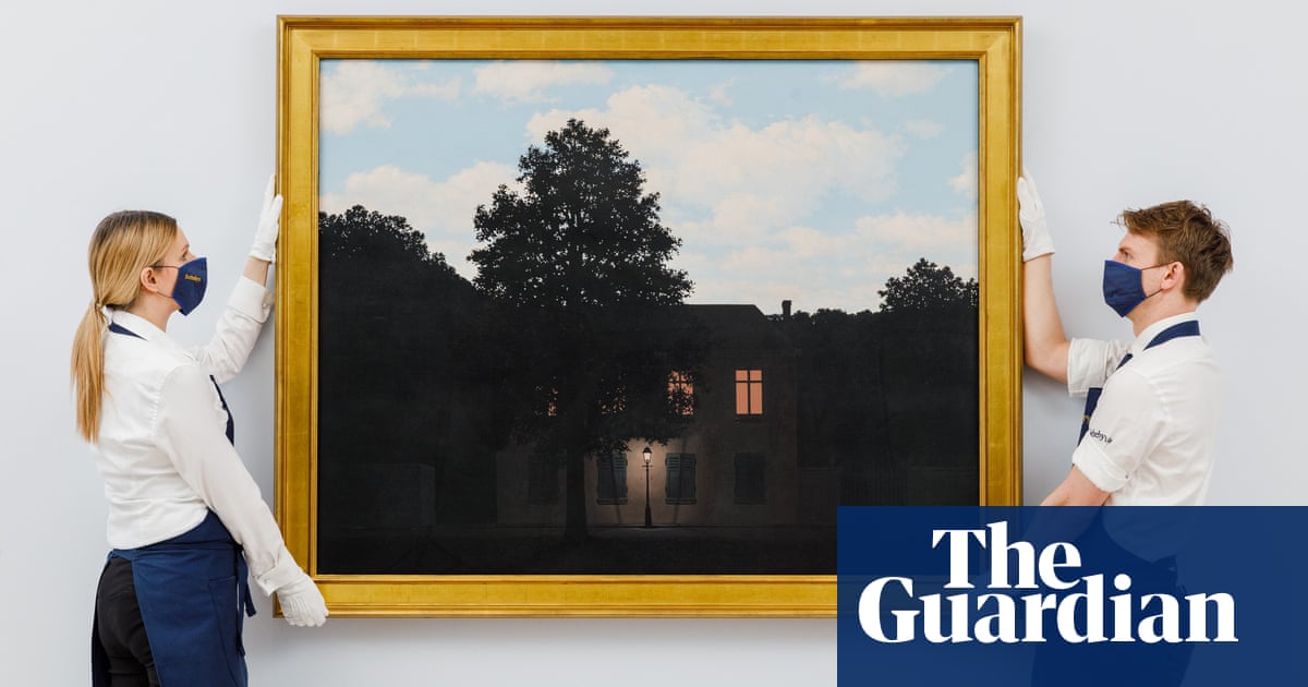 Magritte masterpiece expected to sell for record £45m at auction
