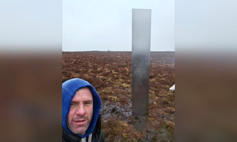 Craig Muir, a Welsh builder, who spotted what he assumed was ‘some sort of a UFO’ at the summit of a hill in Powys