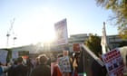 Pro-Palestine protesters gatecrash Victorian Labor conference ahead of debate on Israel-Hamas war