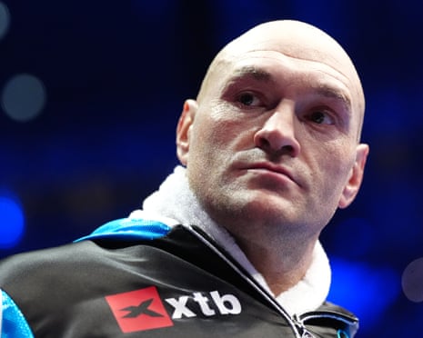Tyson Fury in the ring