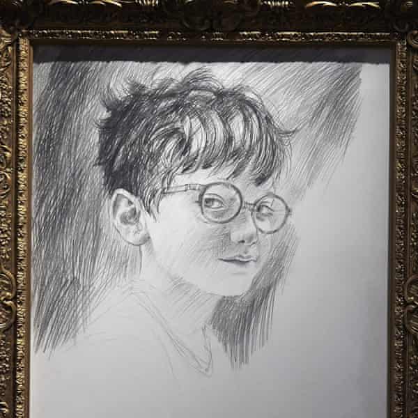 A sketch titled The Boy who Lived