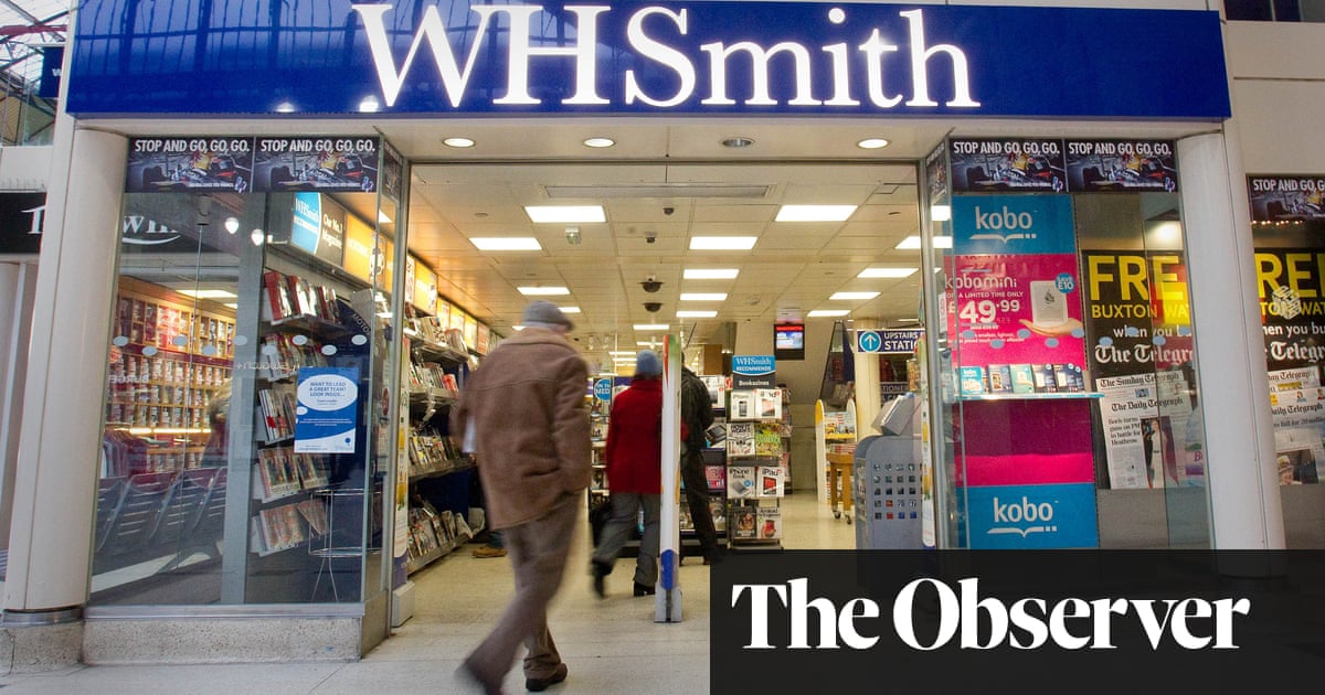 WH Smith considers sale of high street business including more than 500 stores