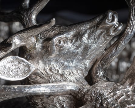 Detail of stag’s head