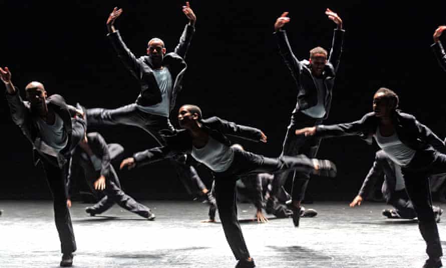 Alvin Ailey American Dance Company performs Ohad Naharin’s Minus 16 in New York in 2014