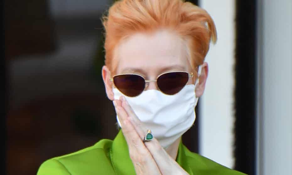 ‘It’s just obvious to me’ ... Tilda Swinton at the Venice film festival.