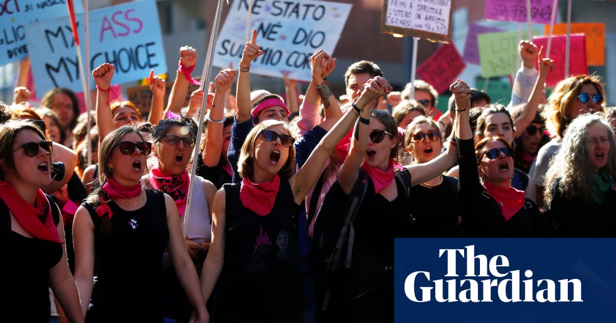 Christian right summit in Verona draws massive protest