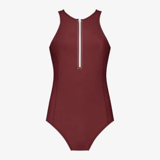 Wallien Yemaya one-piece sleeveless swimsuit.