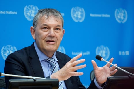 The commissioner-general of UNWRA, Philippe Lazzarini, has said that the UN Palestinian refugee agency is at ‘risk of death’.
