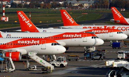 EasyJet aircraft have been grounded.