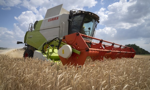 A combine harvester