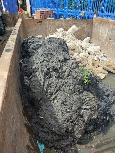 Removed fatberg