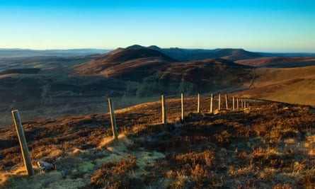 Castlelaw, from Caerketton, the Pentland Hills regional park, Scotland.