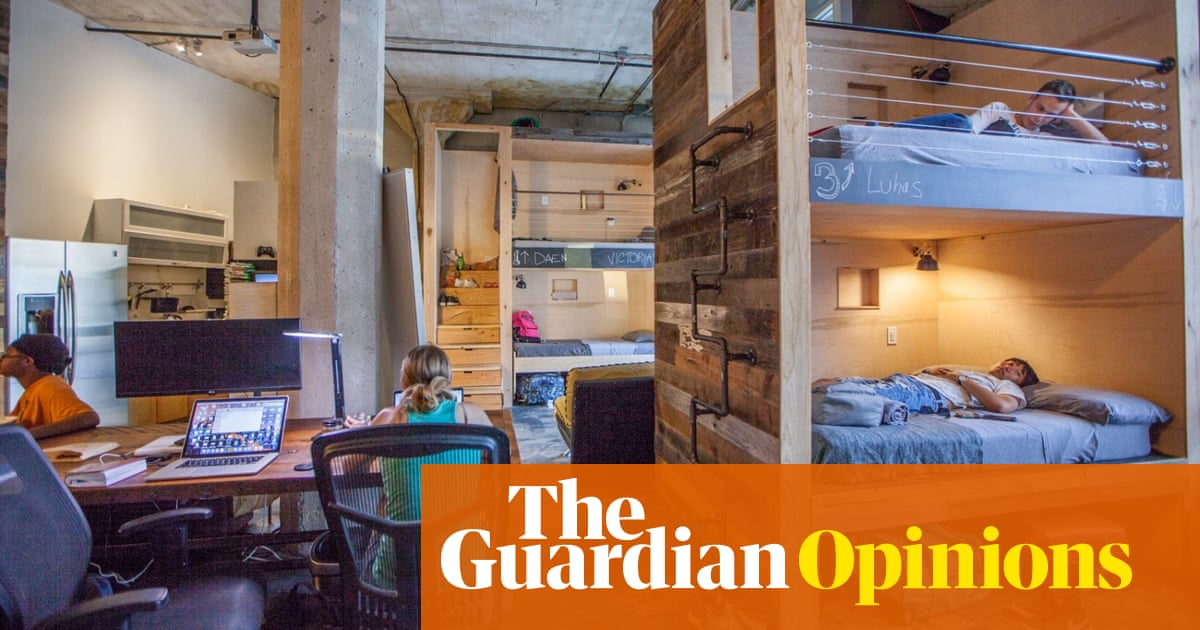 Silicon Valleys answer to the housing crises? Charging $1,200 for a bunk bed in a shared house | Arwa Mahdawi