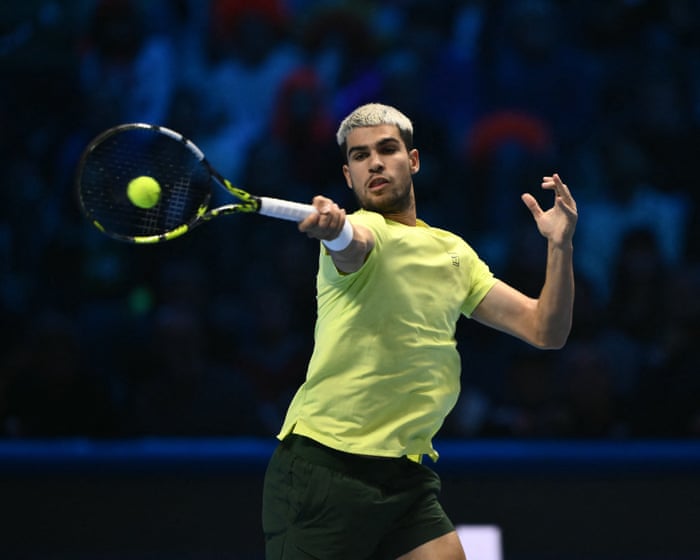 ATP Finals tennis: Carlos Alcaraz v Jannik Sinner in the final – live
