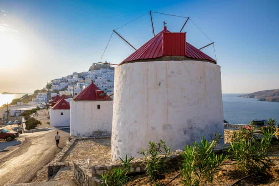 Die Hauptstadt von Astypalea, Chora.