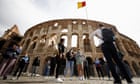 US tourists fined €800 for breaking into Colosseum for a beer