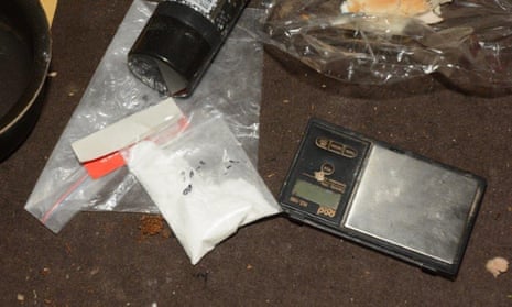 Drug paraphernalia seized by North Yorkshire police in a recent case.