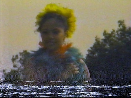 Family camcorder footage … a still from Sadia Pineda Hameed’s Anak Where Did We Stay?