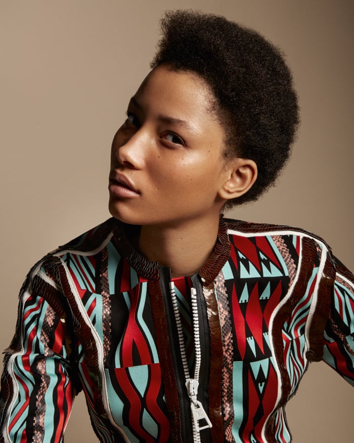 Model Lineisy Montero wearing Louis Vuitton clothes