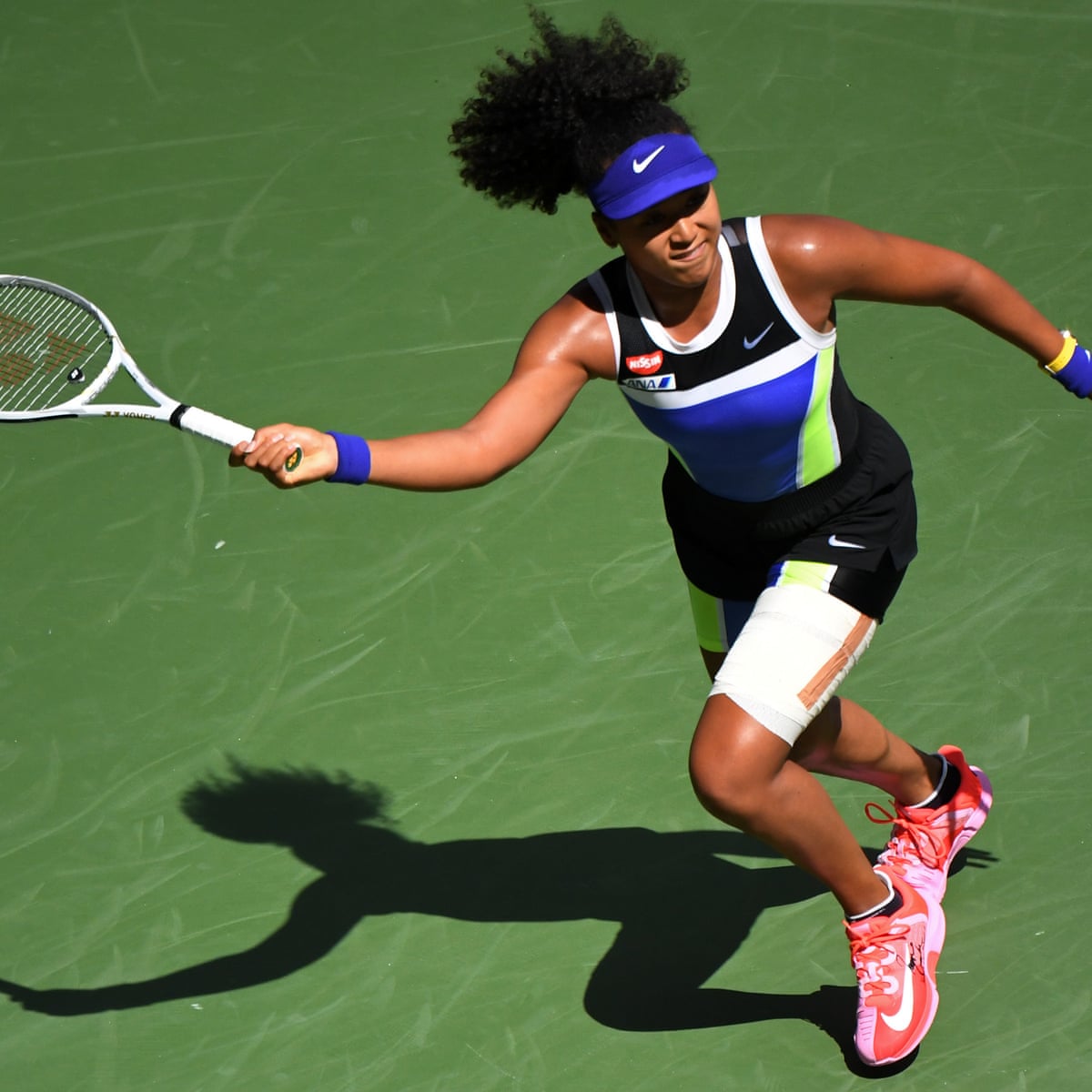 Naomi Osaka Survives Us Open Scare Against Teenager Marta Kostyuk Us Open Tennis The Guardian