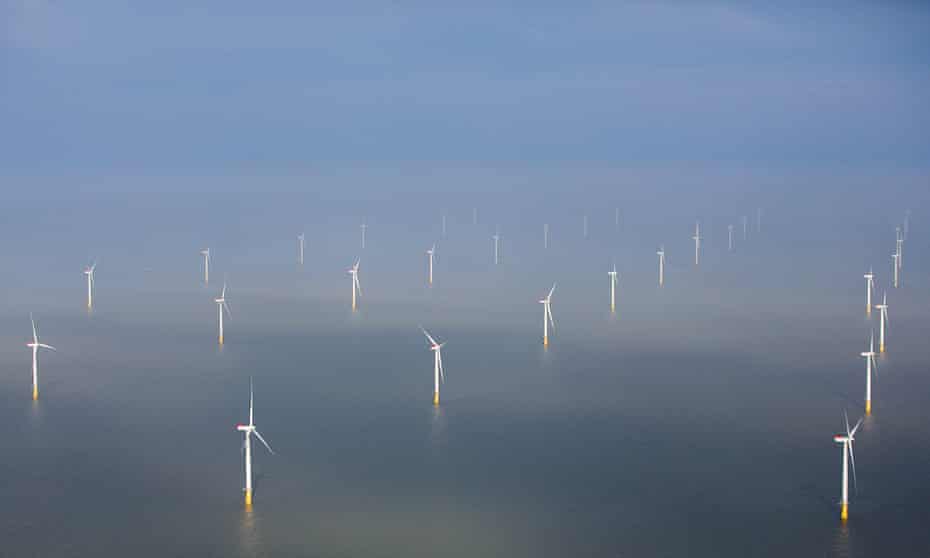 The London Array offshore windfarm