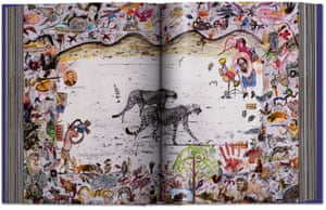 a spread from the book Peter Beard, published by Taschen.
