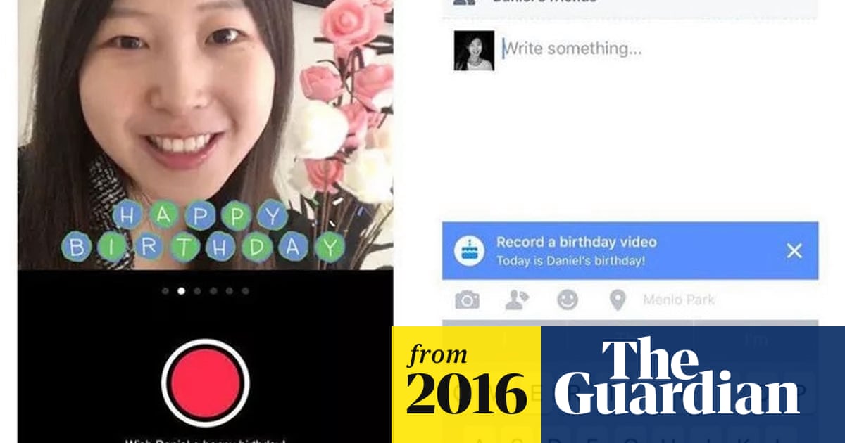 Facebook Wants You To Film Birthday Messages For Friends