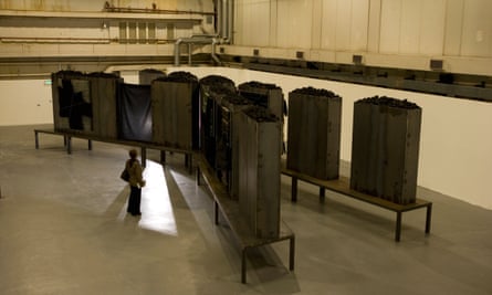 Art Installation by Jannis Kounellis at the Ambika P3 gallery in London, 2010.