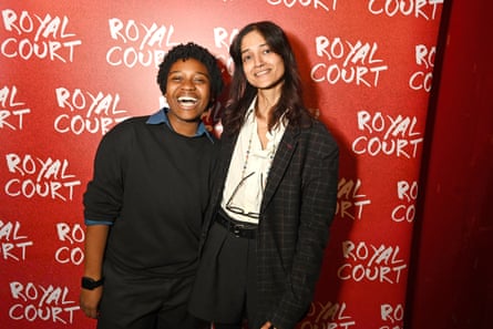 Leo Simpe-Asante and Aneesha Srinivasan at the Royal Court.