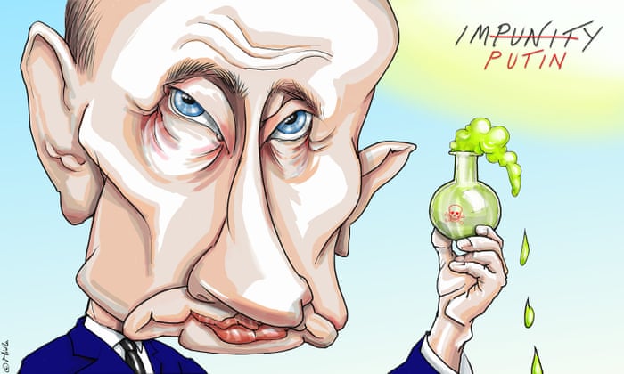 Nicola Jennings on the poisoning of Alexei Navalny – cartoon | Opinion | The Guardian