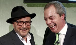 George Galloway and Nigel Farage Grassroots Out rally