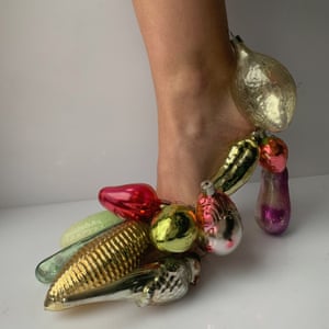 Le sculture di calzature di Elizaveta Litovka.  @fioreirdy/instagram