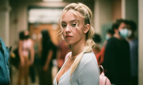 The balletic blue wrap cardigan worn by Sydney Sweeney’s character Cassie Howard in HBO’s Euphoria recently went viral.
