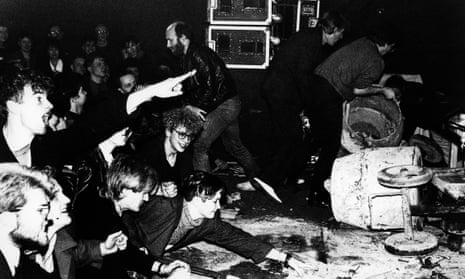 I predict a riot … a 1984 Einstürzende Neubauten gig in London.