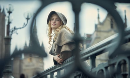Ellie Bamber as Cosette in BBC TV’s Les Misérables.