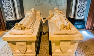 Tombs at the Mausoleum of the Lovers, Teruel.