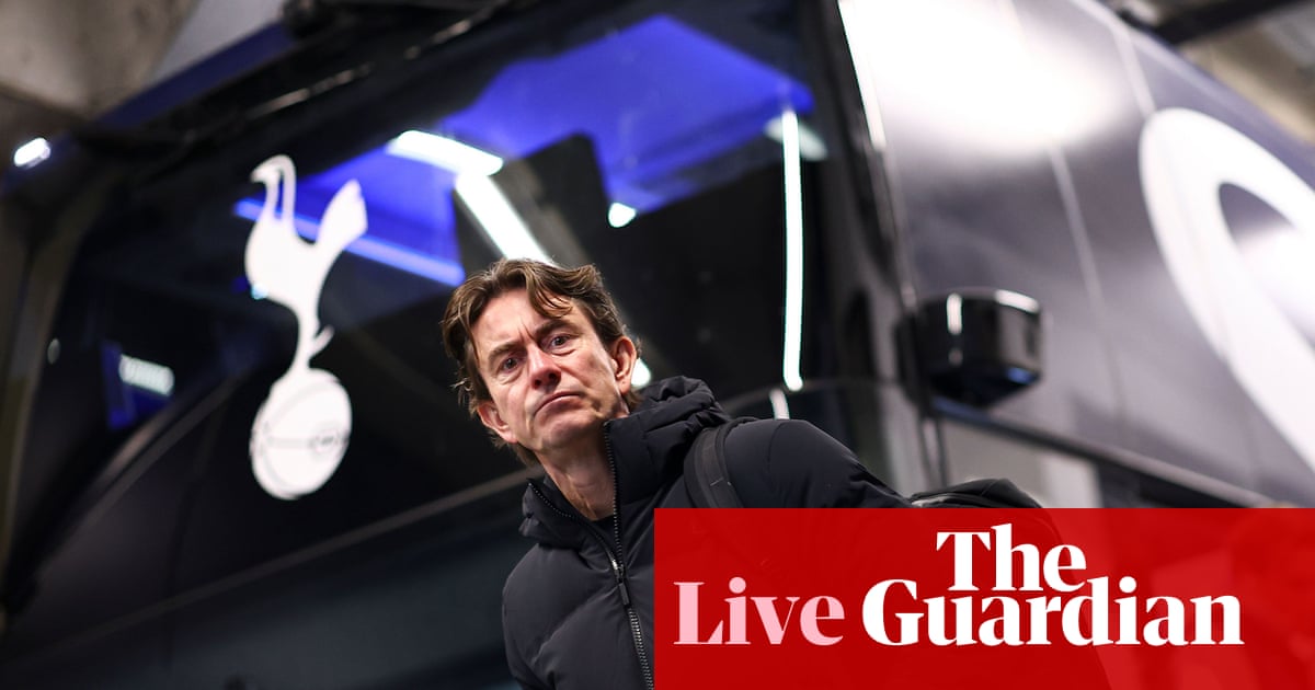 Tottenham v Aston Villa: FA Cup third round – live