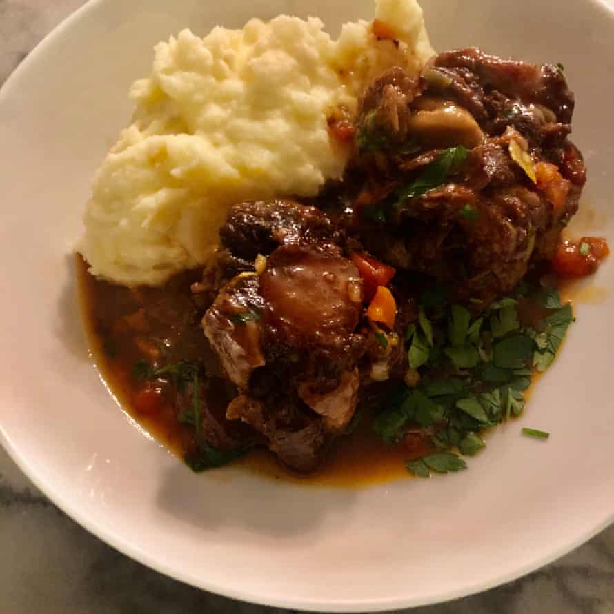 A masterclass in both braising meat and reducing sauces’: Jay Rayner’s version of Gary Rhodes’s braised oxtail.