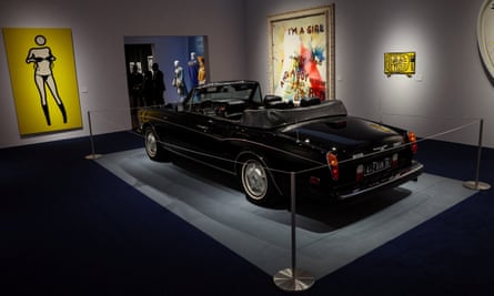 Elton John’s 1990 Bentley Continental convertible.