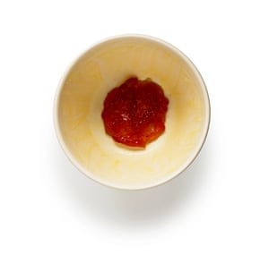 Buttered pudding basin