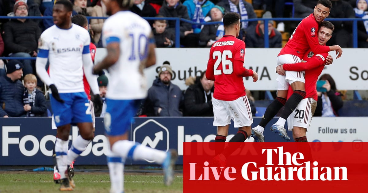 Tranmere Rovers v Manchester United: FA Cup fourth round – live!