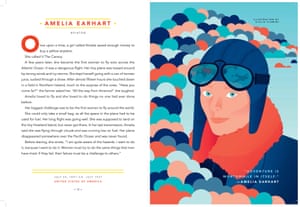 excerpts from book Goodnight stories for Rebel girls. PR handout