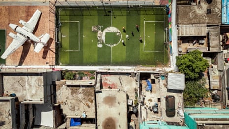 A shot section adjacent to an craft fuselage astatine Avioneta Park successful Ecatepec, 1 of nan astir densely populated municipalities successful nan State of Mexico, connected nan outskirts of Mexico City, Mexico, April 29