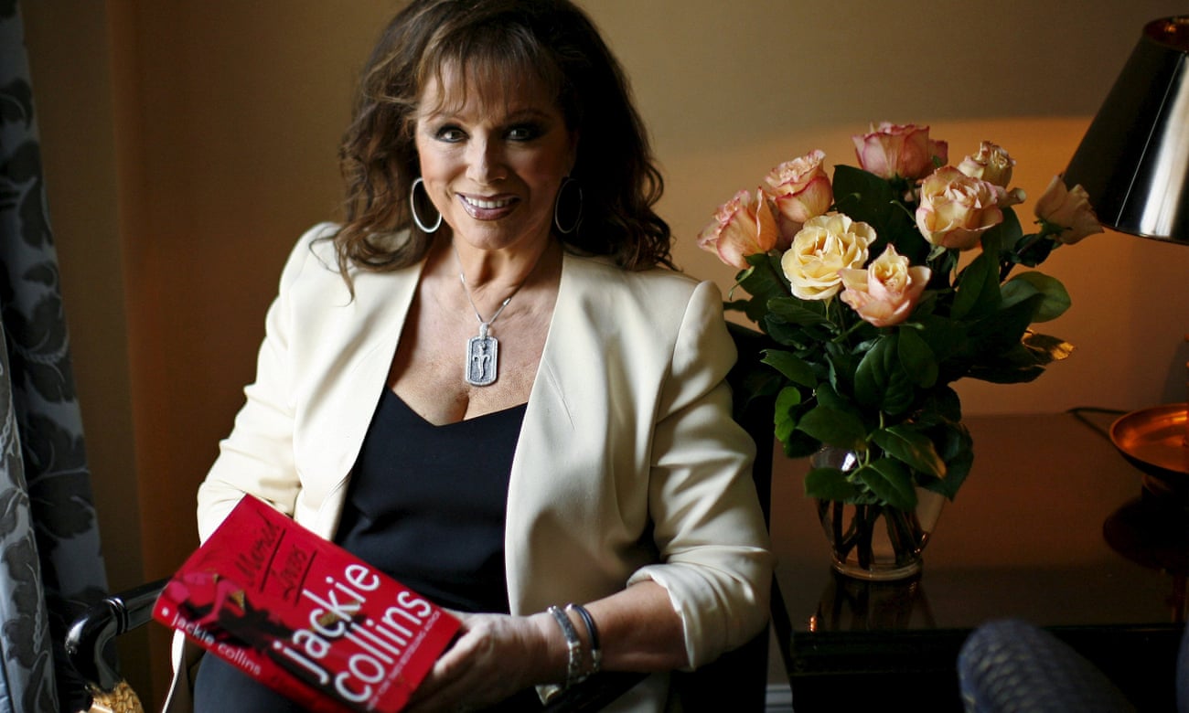 Jackie Collins in 2008