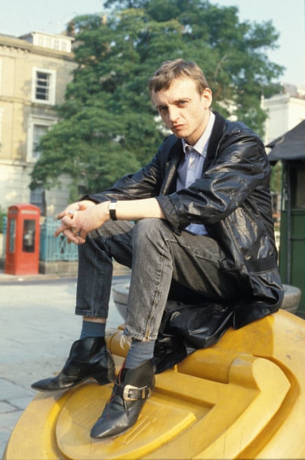 Mark E Smith in 1985.