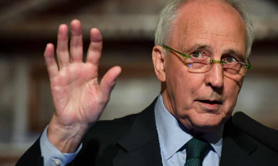 Former PM Paul Keating