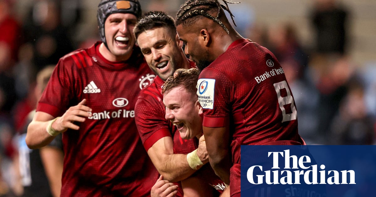 Shields red costs Wasps with Covid-hit Munster earning Champions Cup win
